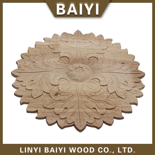 Wood onlay and applique