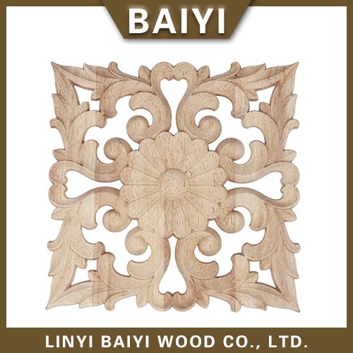 Wood onlay and applique